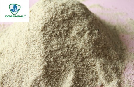 White copra meal powder